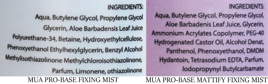 3 fixing mist