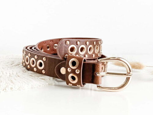 GOT MY EYES ON YOU BELT BROWN