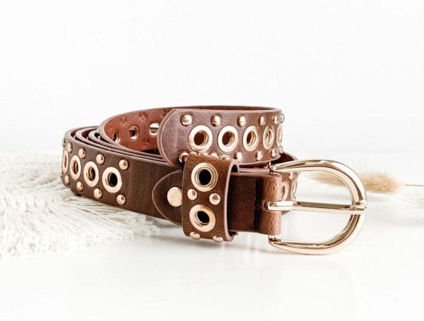 GOT MY EYES ON YOU BELT BROWN