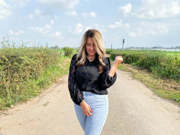 BLOUSE OF TODAY BLACK