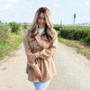 BELTED JACKET CAMEL