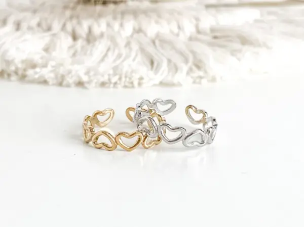 HEARTS ALL OVER RING