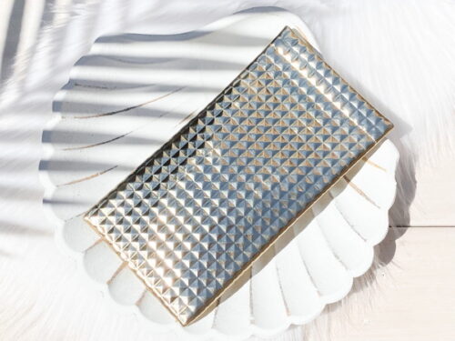 GOLDEN STUDS SUNGLASSES POUCH